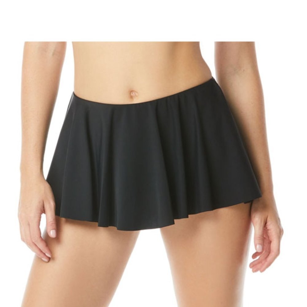 COCO RAVE BRIE HIGH WAISTED SKIRTED BIKINI BOTTOM